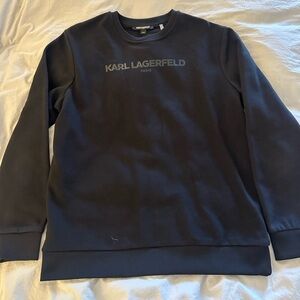 EUC Men’s Karl Lagerfeld crew neck sweatshirt size L